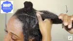 Learn how to detangle 4C hair without breakage after washing. Works on matted 4C hair after braids, and on thick and kinky natural hair. Your washday…