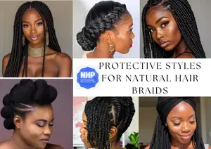 See protective styles for natural hair braids. Dope braided hairstyles...
