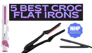 Best Croc flat iron reviews - see titanium premium infrared flat iron straighteners that are good for wavy-to-kinky hair. The classic black Croc iron is #1 for…