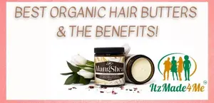 Organic hair butter w/ best skin oils are a 2-for-1 treat! Get benefits from natural oils and butters for hair and skin. Natural African skin care remedies...