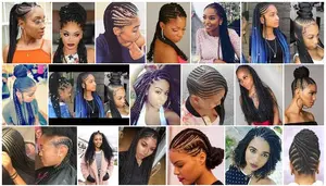 See 31 GORGEOUS braid hairstyles for Black women and kids. You'll get NEW ideas and updos for Black braided hair. Box braids hairstyles for girls & much more...