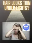 Hair looks thin under light? Learn why bright lights on your scalp makes hair look like your losing...