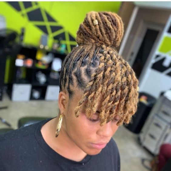 loc styles dreadlock hairstyles for black women short medium long bun