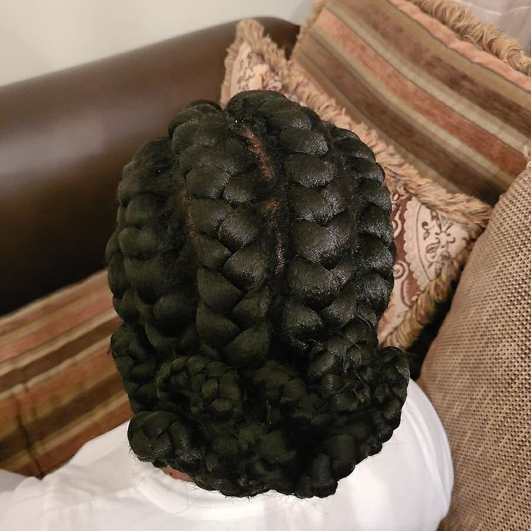 goddess braids two, box braids, short w/ ponytail, updos. how to do goddess braids.