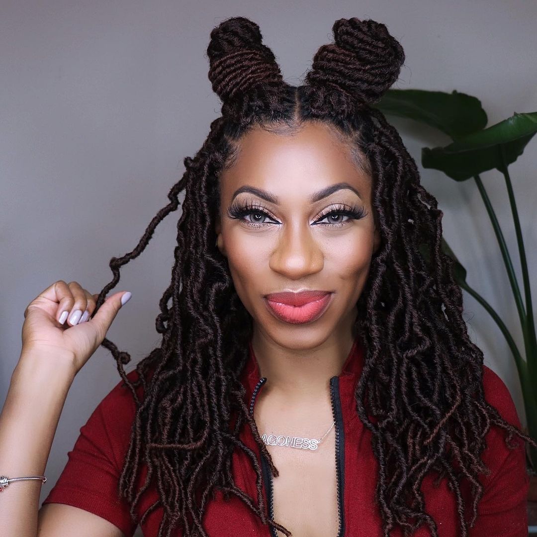 Crochet braids for Black women - Protective hairstyles cute NHP Approved 3