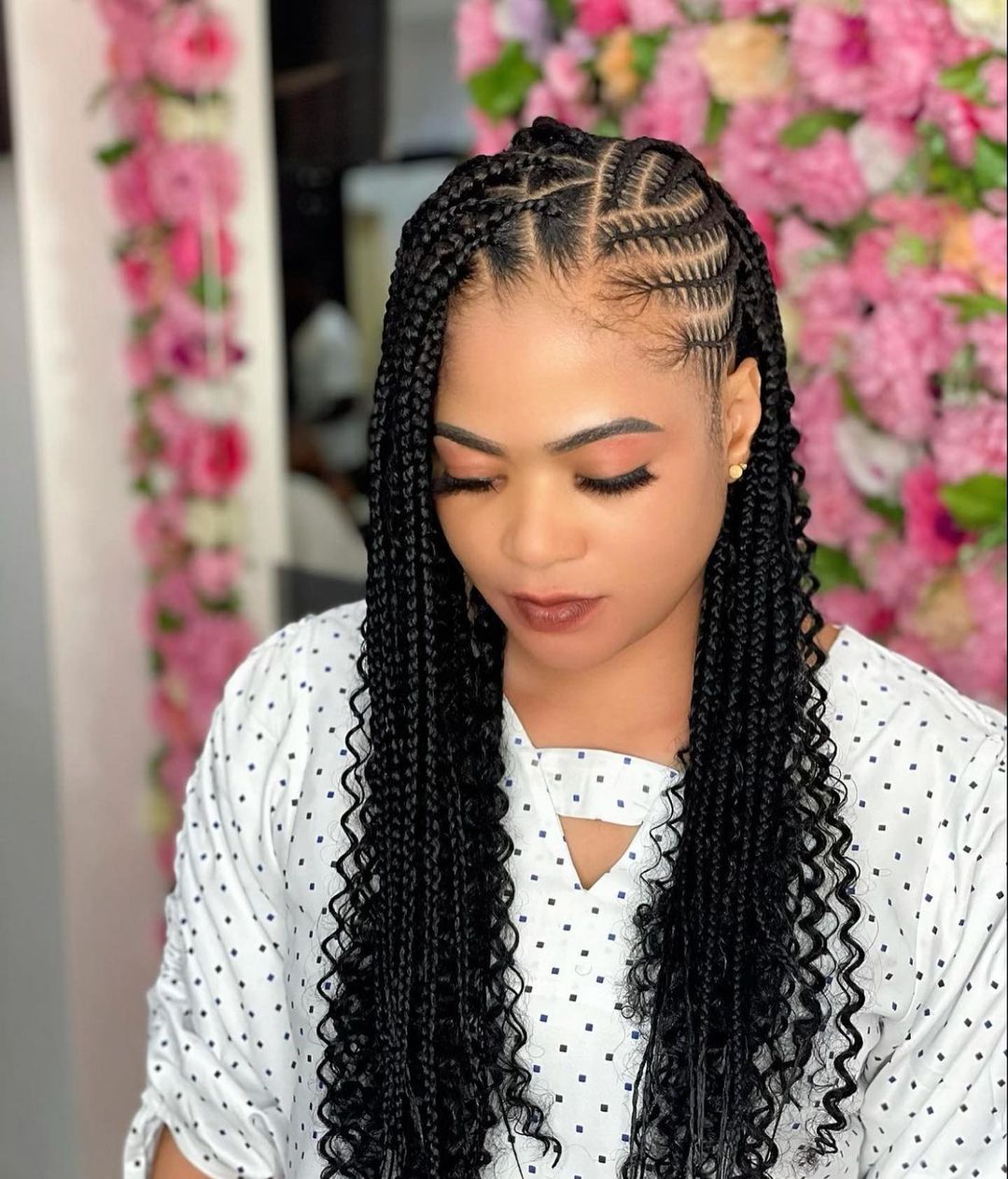  27 Feed-In Braids [NHP Knotless Stitch Braids]