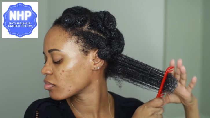 how to detangle 4C hair without breakage comb