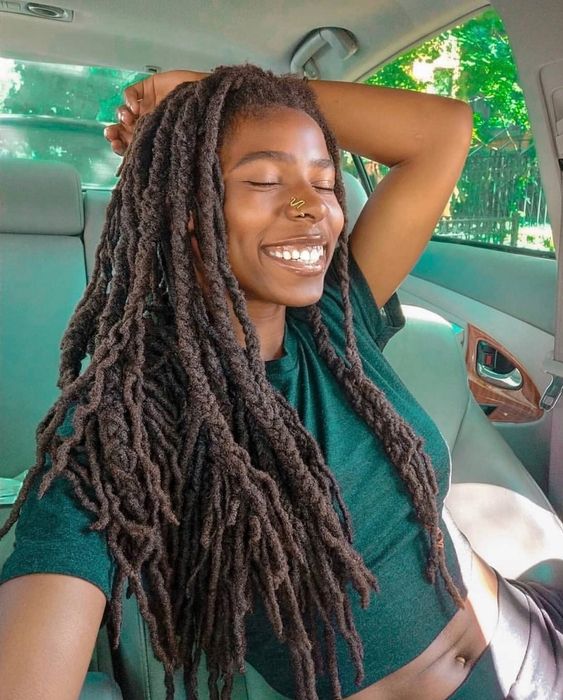 loc styles dreadlock hairstyles for black women long