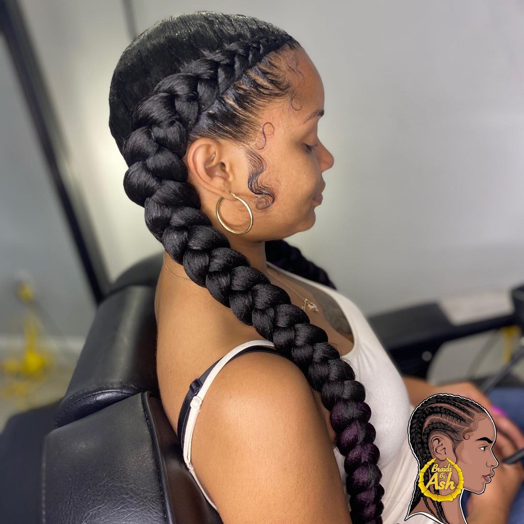 Braided Hairstyles 2018 Top 10 Easy African Braids Hairstyles For Black  Girls  NaijaGistscom  Proudly Nigerian DIY Motivation  Information Blog