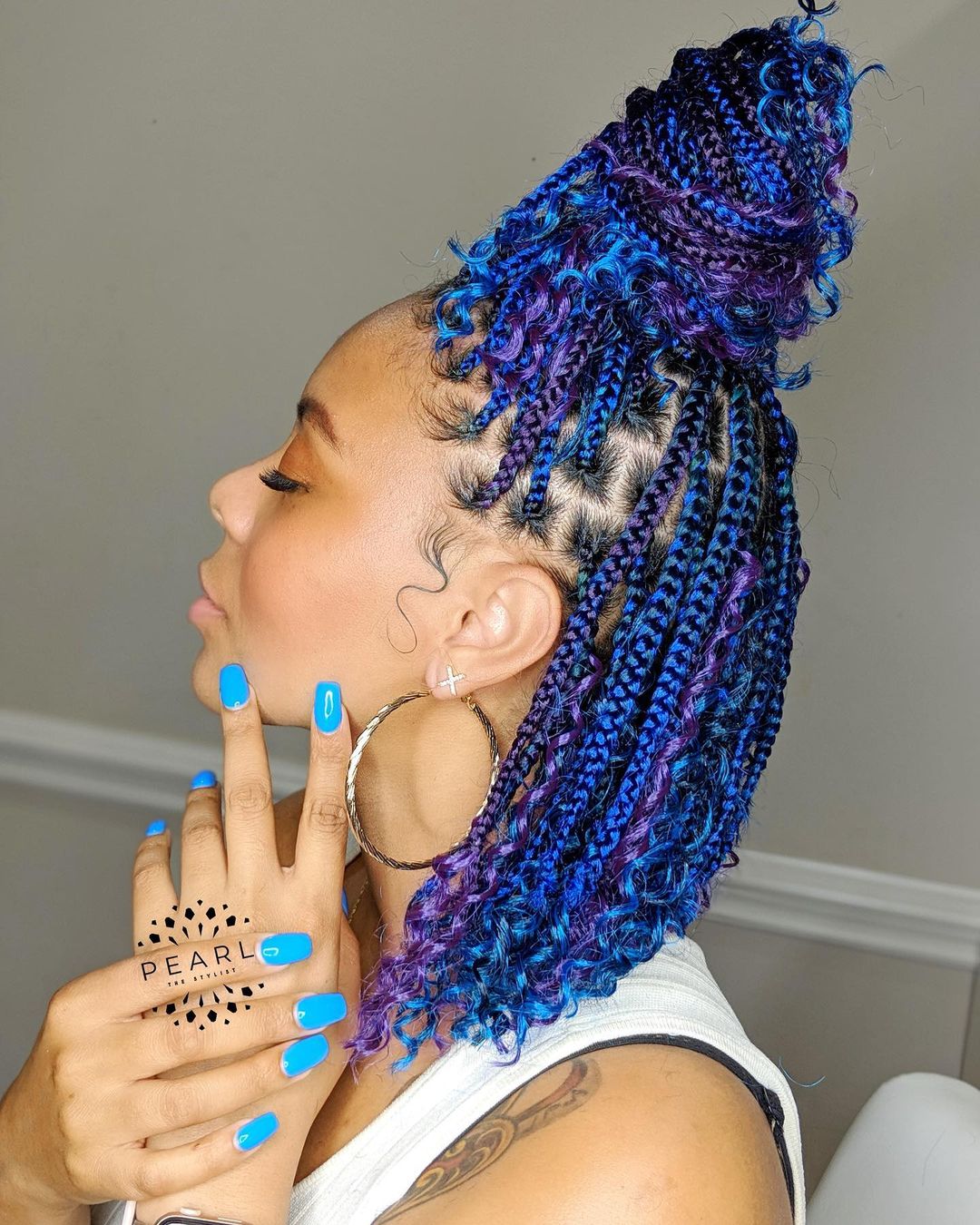 35 Natural Braided Hairstyles Without Weave For Black Girls