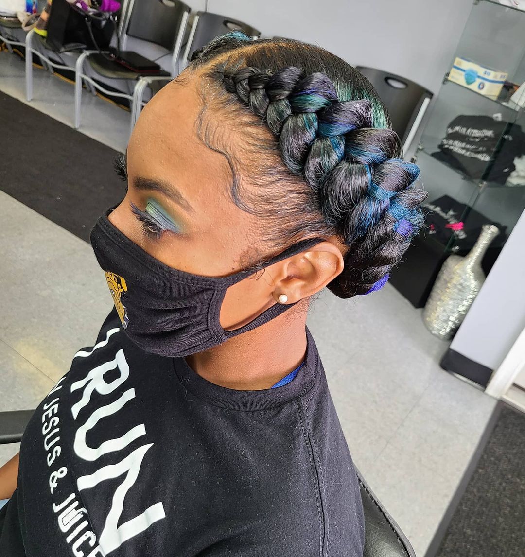 23 Braided Hairstyles For Black Girls Women