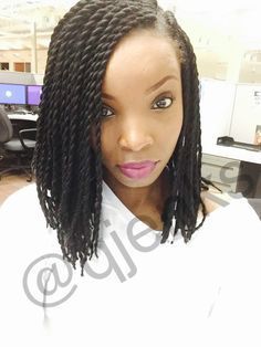 Short senegalese twist braids are also a great professional look for nurses and corporate business settings. Bills are being passed to protect Black women and our hairstyles...