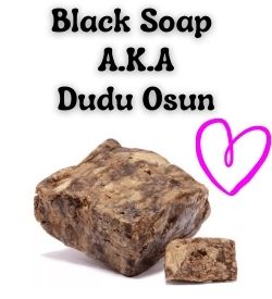 Black soap shampoo for alopecia areata - dudu osun.