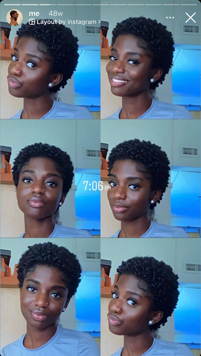 short hairstyle for black women