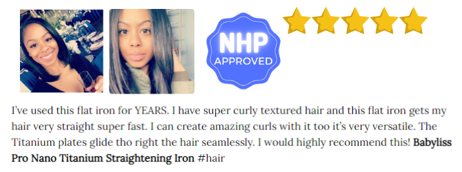 Babyliss flat iron pro review NHP Approved #3