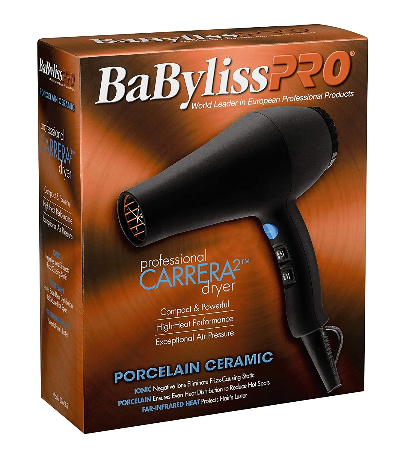 best blow dryer for relaxed hair Babyliss Pro