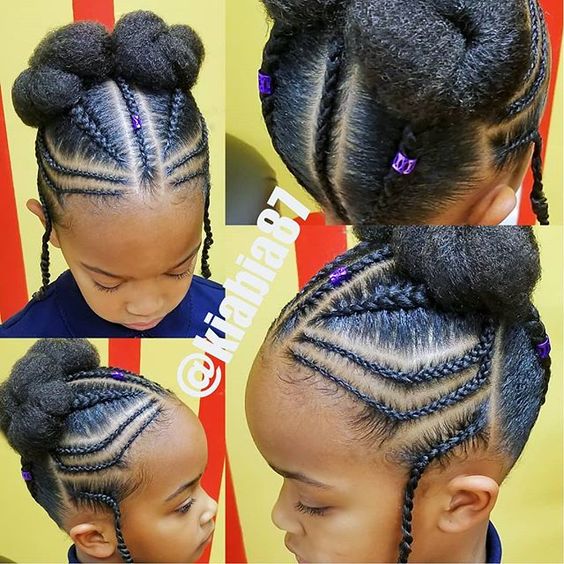 Little Black girls 40 Braided Hairstyles