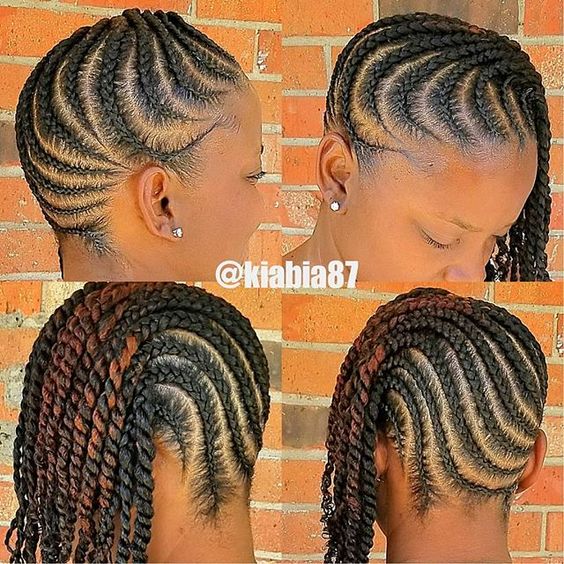 Braid Hairstyles for Black Women. modern easy protective hairstyles. Super cute and you can...