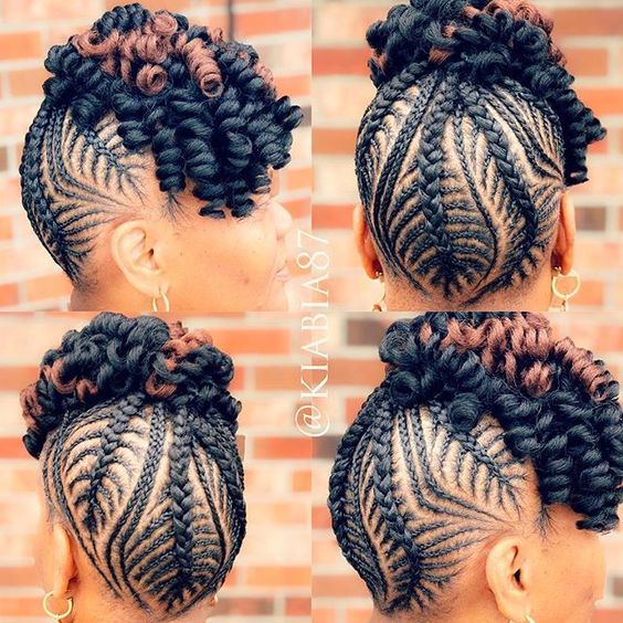 Braid Hairstyles for Black Women.See updos on long length to long 3C hair, simple styles no weave edges, also grab.