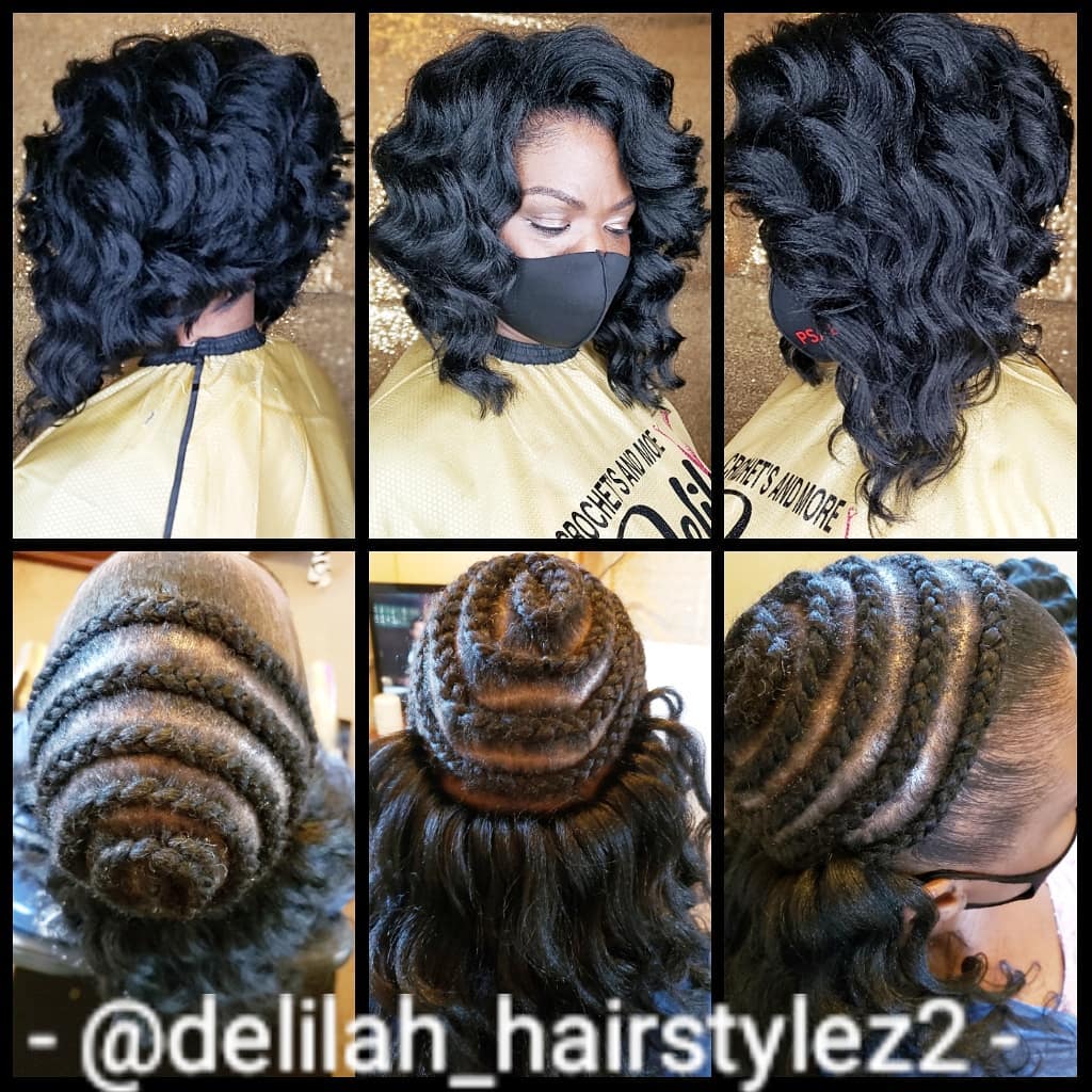 Crochet braids natural and weave extensions NHP Approved