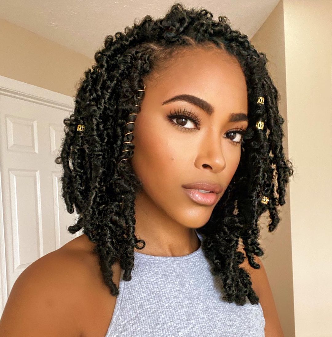 31 Crochet Braids Hairstyles - Natural Hair w/ Protective Extensions