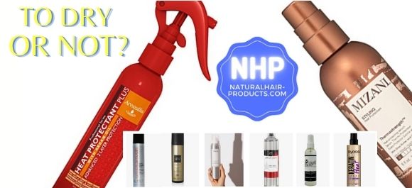 Should You Let Heat Protectant Dry Before Straightening Flat Irons NHP