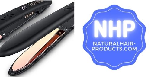 Flat Iron For Relaxed Hair 7 Best for Perm Vanessa Titanium Flat Iron