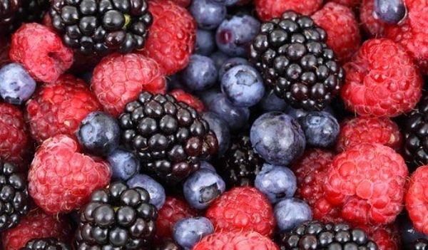 foods for hair growth berries