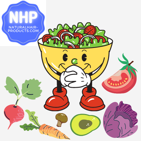 foods for hair growth nhp approved nutrients in veggies