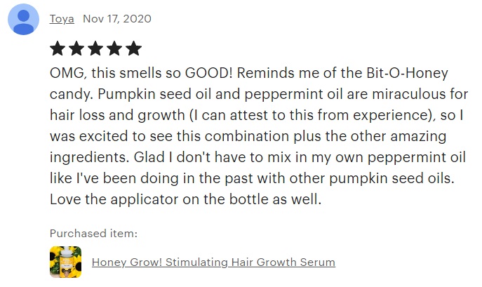 how to make your hair grow faster with honey review