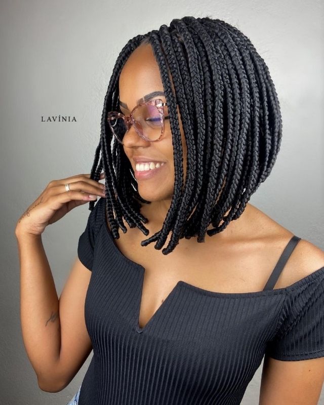 31 Medium Box Braids Ideas for Black Women [NHP]