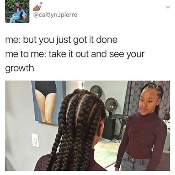 new growth Black curly hair memes for natural hair struggle, black girl meme, natural hair struggle memes sayings.