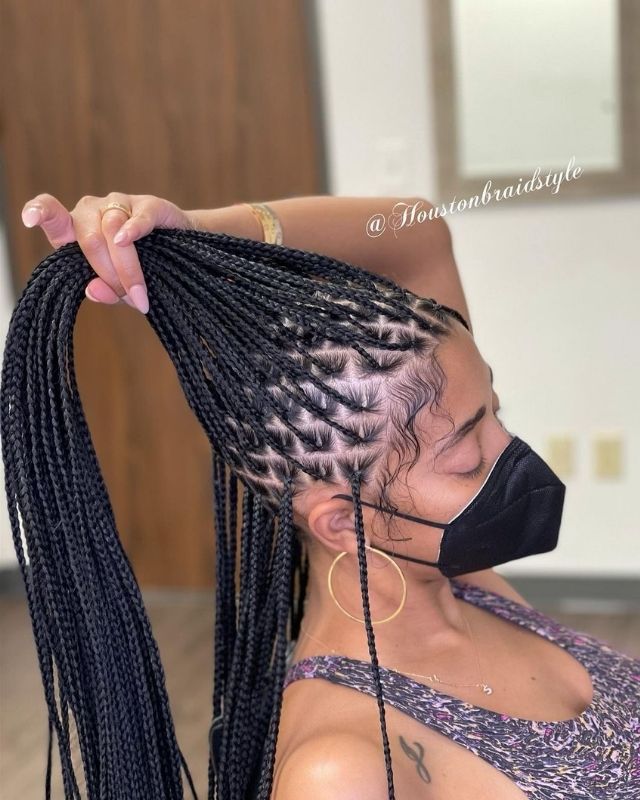 Box braids protective styles for natural hair braids the latest kids hairstyles are easy, quick. See updos on medium length to short hair, simple box braids styles with no weave...
