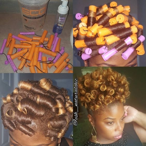21 Perm Rod Set On Natural Hair Photos & Hairstyle Ideas 21 Perm Rod Set On Natural Hair Photos & Hairstyle Ideas