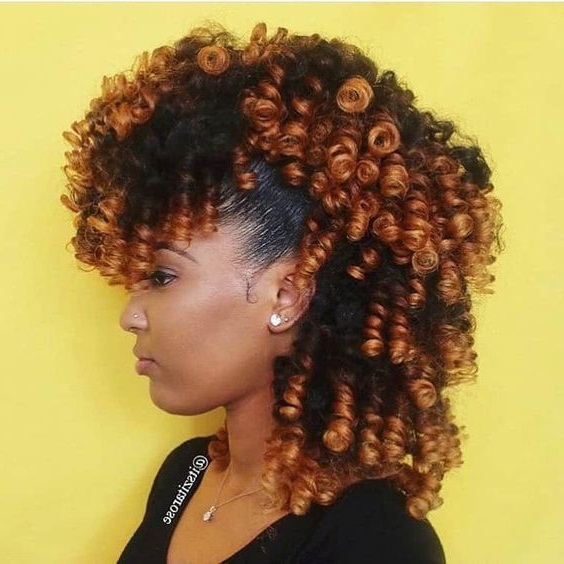perm rod set on natural hair hairstyles pictures Flexi rod curlers black