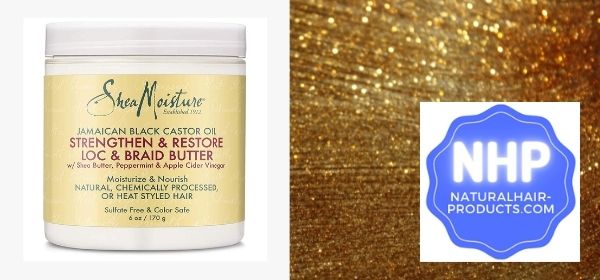 7. SheaMoisture Jamaican Black Castor Oil Strengthen & Restore Moisture Twist And Loc Butter