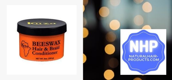 11. Kuza Beeswax Hair & Braid Conditioner
