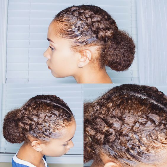 Click for more protective styles for natural hair braids the latest hairstyle kids hairstyles are easy, quick. See updos on medium length to long 3C hair, simple styles no weave edges, also grab...