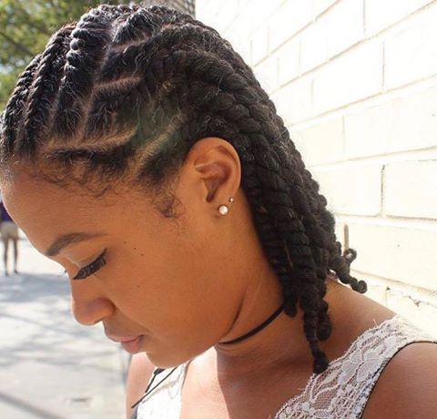 Click to SEE MORE protective styles for natural hair braids latest & easy hairstyles for black women. See updos on medium length to long hair, simple transitioning hairstyles relaxed, also grab...