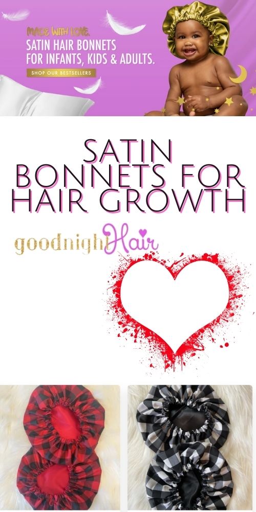 satin cap for hair growth bonnets