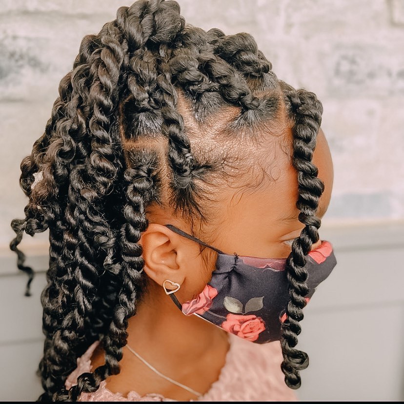 10 Easy Flat Twist Styles For Natural Hair