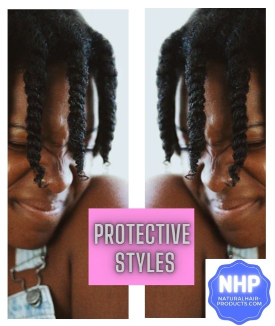 what to do after deep conditioning natural hair 4C protective hairstyles