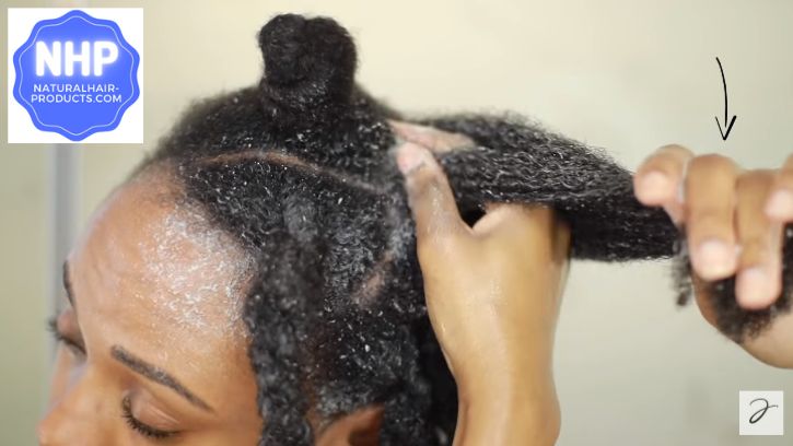 how to detangle 4C hair without breakage ends to root