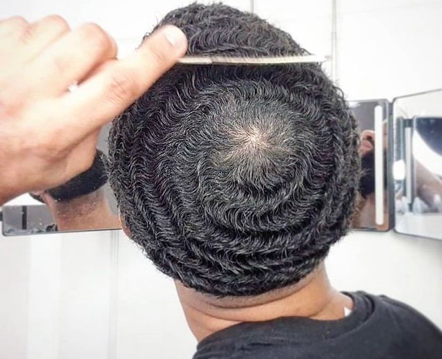 360 waves combing