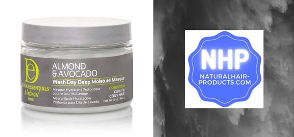 5. Design Essentials Natural Almond & Avocado Wash Day Deep Moisture Masque. deep conditioners for relaxed hair growth best