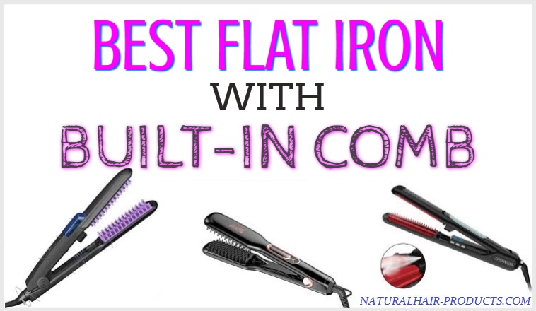 flat iron with comb attachment