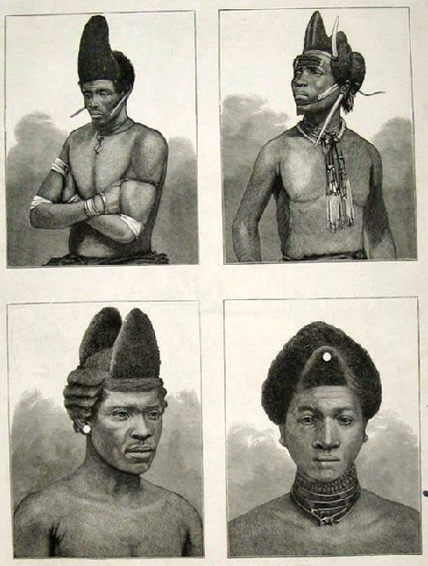 Black hair media: African Zulu Warriors