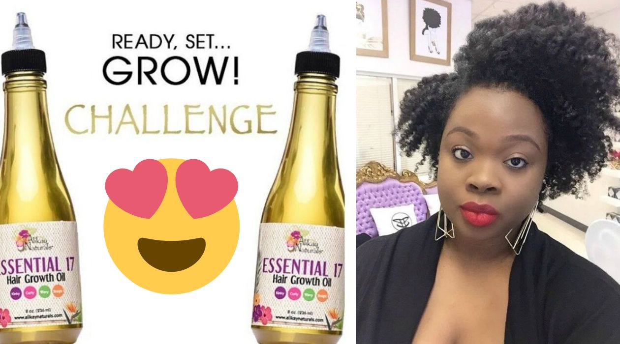 Alikay Naturals growth oil reviews - essential 17 growth challenge