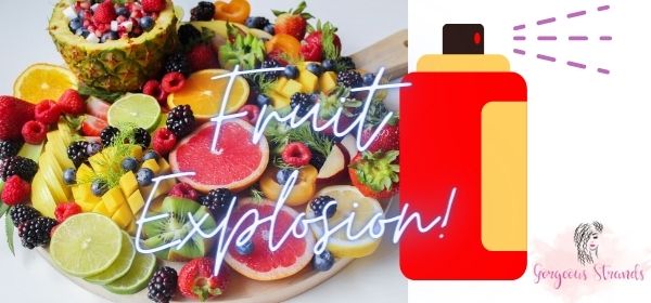 Use Fruit Cocktail Detangling Spray As a Premium Braid Spray