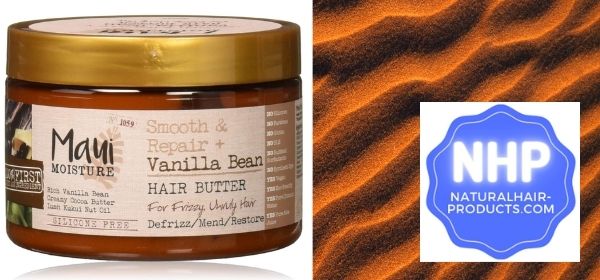 Best Hair Moisturizer For Black Men... Maui Moisture Vanilla Bean Hair Butter